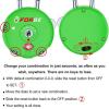 imageForge Quality TSA Approved Luggage Locks for Travel Accessories Suitcase Pelican case Set Your own Combination Zinc Alloy BodyCable Locks Pink 2 LocksGreen 2PK