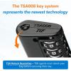 imageForge TSA Approved Luggage Locks 4 Digit Combination TSA Travel Locks with TSA008 Open Alert Indicator Zinc Alloy Body for Luggage Suitcase Backpack and More Black 4 LocksBlack 2 PK