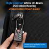 imageTSA Approved Cable Luggage Locks 6 Pack Easy Read Dials with Alloy BodyBlack Single Pack