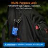 imageTSA Approved Cable Luggage Locks 6 Pack Easy Read Dials with Alloy BodyBlue 2 Pack