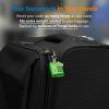imageTSA Approved Cable Luggage Locks 6 Pack Easy Read Dials with Alloy BodyGreen 2 PK