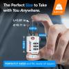 imageTSA Approved Cable Luggage Locks 6 Pack Easy Read Dials with Alloy BodyWHITE 4PK