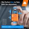 imageTSA Approved Luggage Locks UltraSecure Dimple Key Travel Locks with Zinc Alloy BodyOrange 4 Pack
